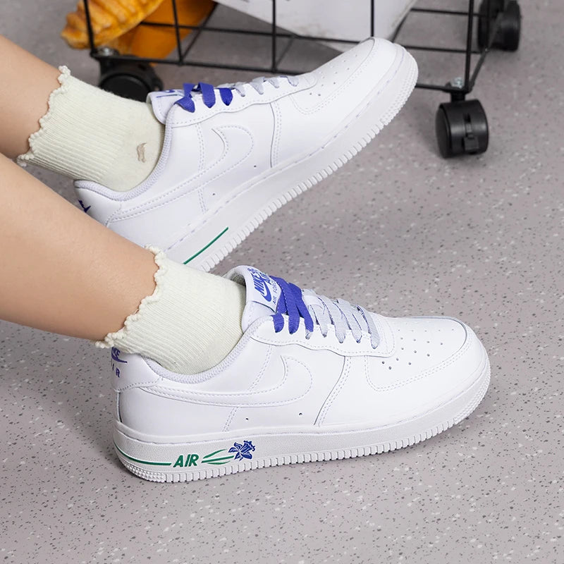 Nike Women's Shoes Air Force 1 Le (Gs) Sports Shoes Low-Top Breathable Non-Slip Wear-Resistant Casual Sneakers If0498-101