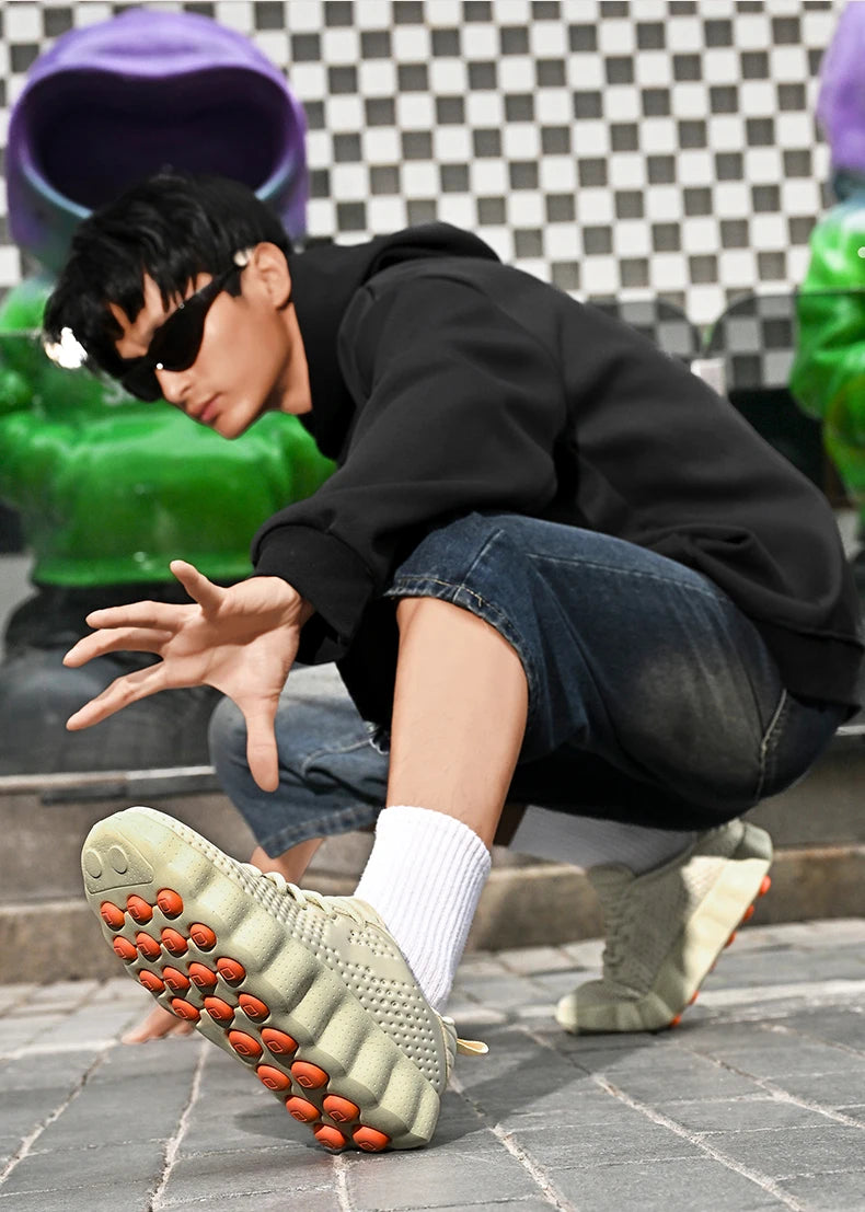 Brand Men Casual Shoes Thick Sole Soft Fashion Sneakers Summer Breathable Male Walking Shoes Zapatillas Hombre Mens Shoes