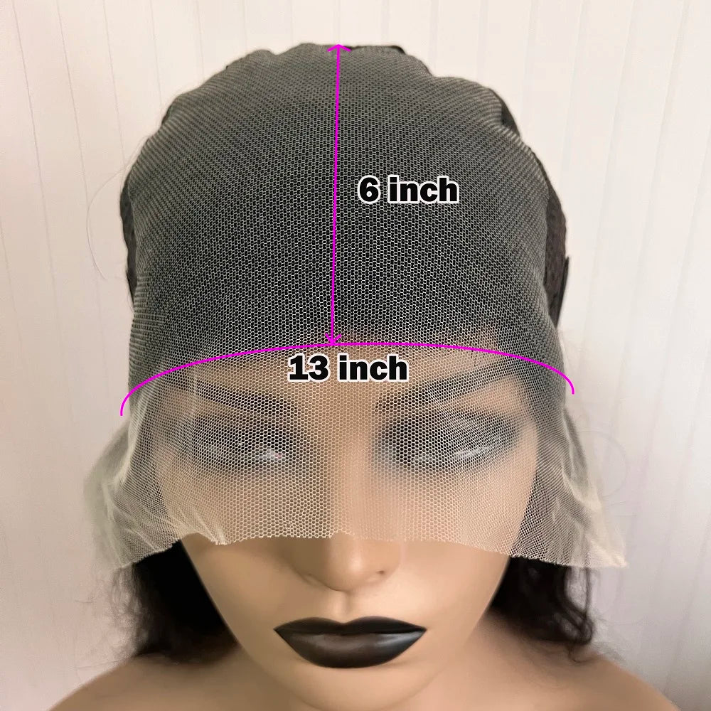 200% Density 13x6/360 Full Lace Wig Ombre Dark Brown Human Hair Straight 5x5 Silk Top Closure Wigs Remy Brazilian Bleached Knots