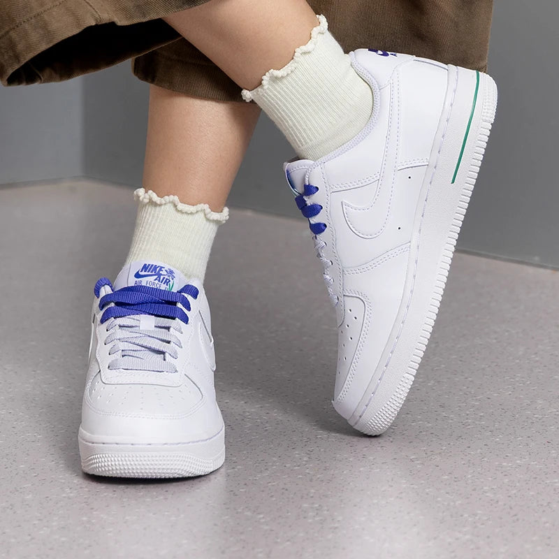 Nike Women's Shoes Air Force 1 Le (Gs) Sports Shoes Low-Top Breathable Non-Slip Wear-Resistant Casual Sneakers If0498-101