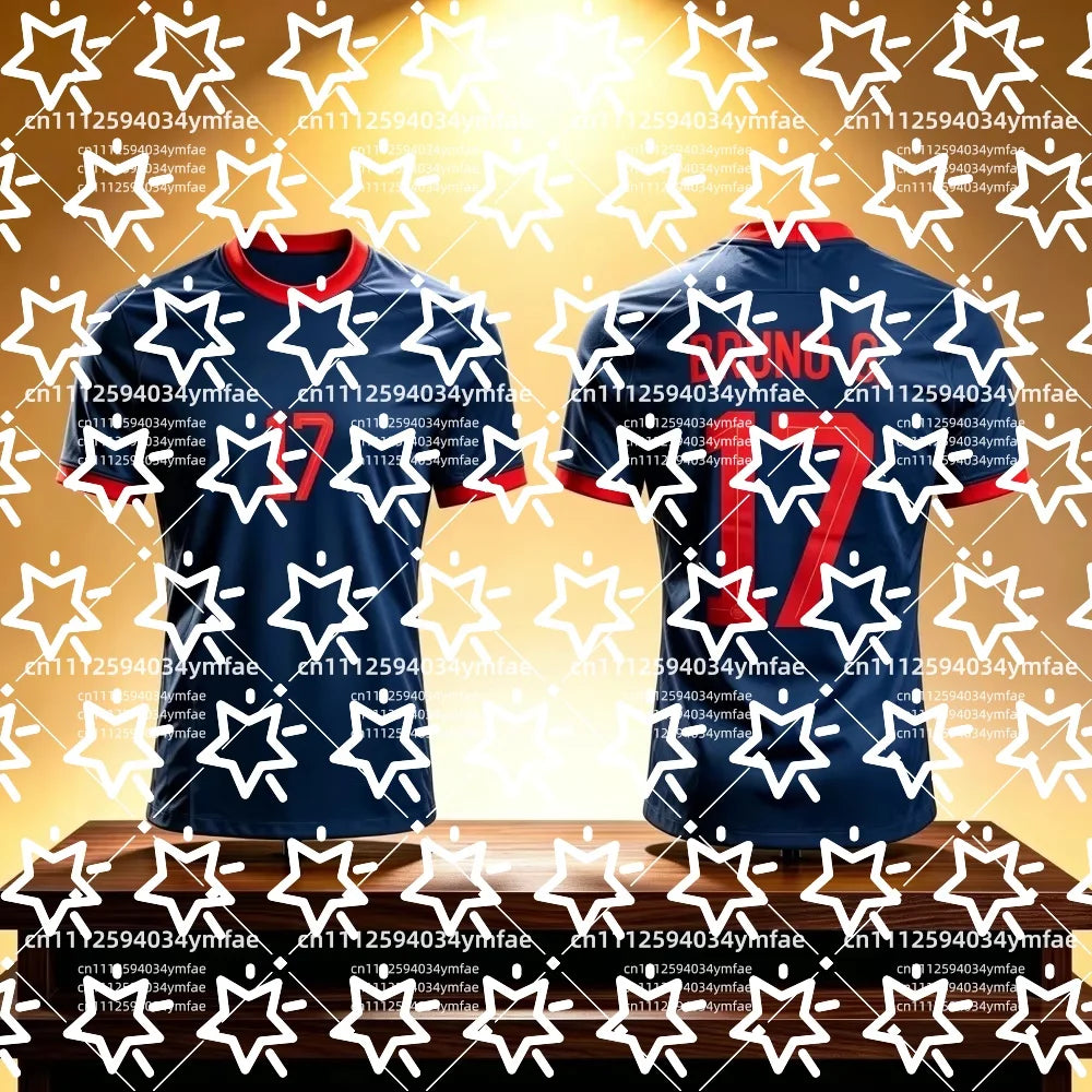 2026 Summer Best-selling Brazilian Fans Outdoor Training Jersey Casual Sports Breathable Quick-Drying Men's Shirt