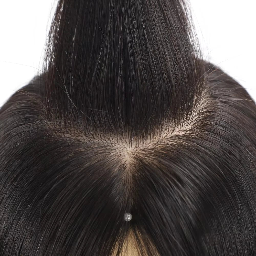 Silk Base Wigs Soft Natural Straight 5x5 Silk Base Jewish Human Hair Wig Baby Hair HD Lace European Hair Preplucked Glueless
