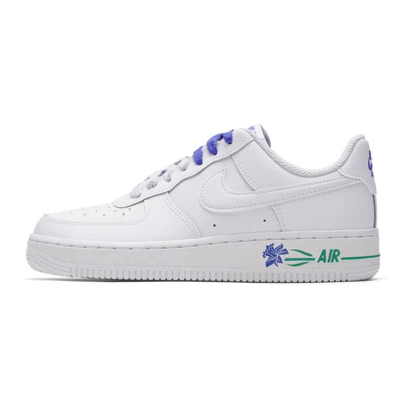 Nike Women's Shoes Air Force 1 Le (Gs) Sports Shoes Low-Top Breathable Non-Slip Wear-Resistant Casual Sneakers If0498-101