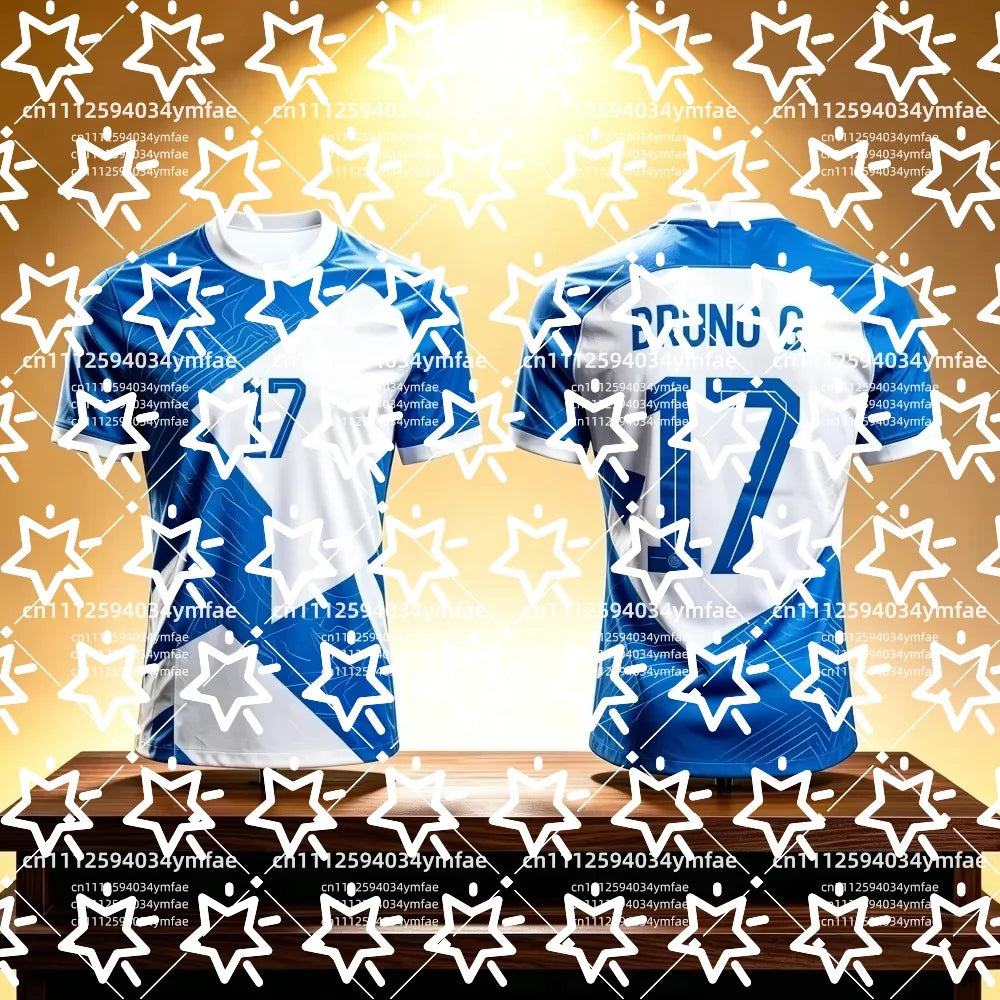 2026 Summer Best-selling Brazilian Fans Outdoor Training Jersey Casual Sports Breathable Quick-Drying Men's Shirt
