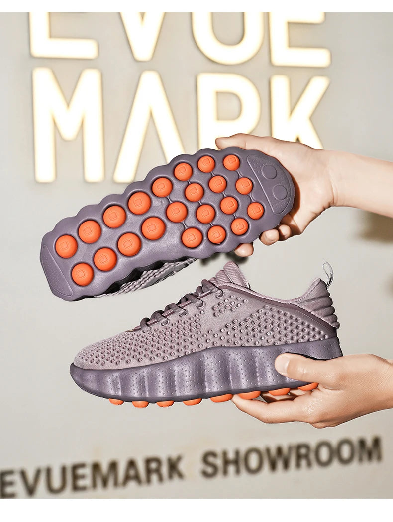 Brand Men Casual Shoes Thick Sole Soft Fashion Sneakers Summer Breathable Male Walking Shoes Zapatillas Hombre Mens Shoes